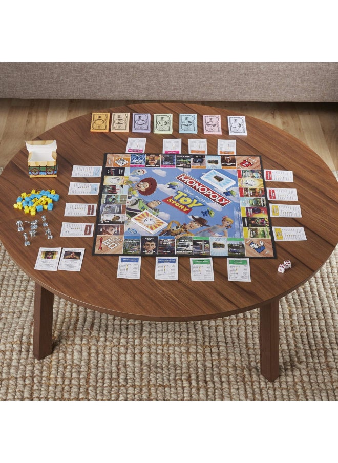 MONOPOLY Toy Story Board Game Family and Kids Ages 8+, Brown/A