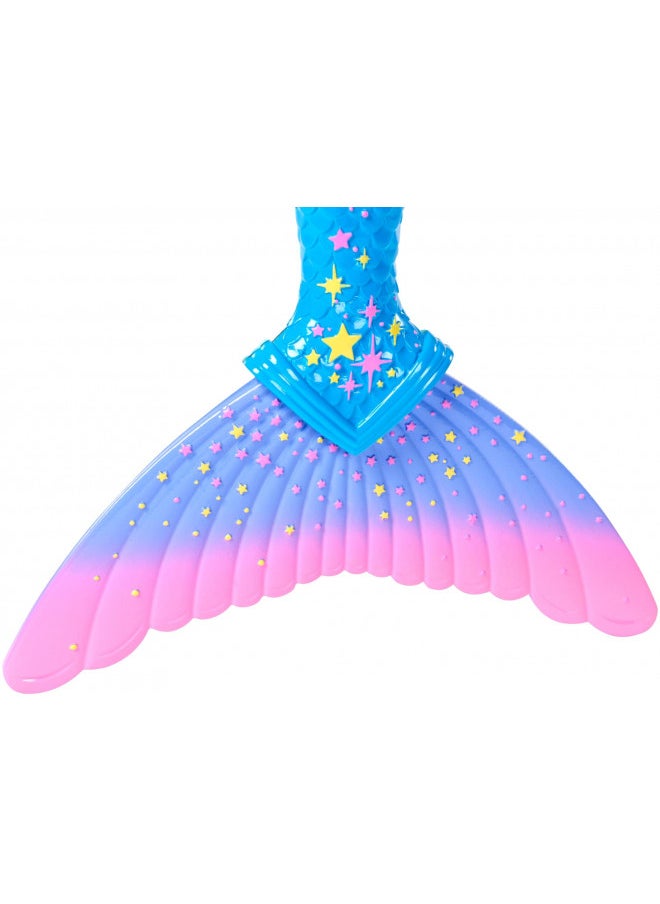 Barbie Dreamtopia Merman Doll, Approx. 12-Inch with Blue Rainbow Tail and Blonde Hair, for 3 to 7 Year Olds