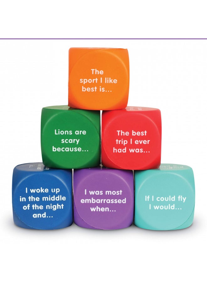 Learning Resources Writing Prompt Cubes