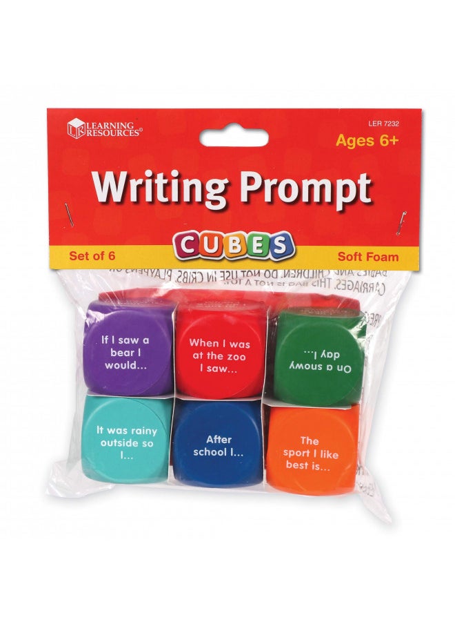 Learning Resources Writing Prompt Cubes