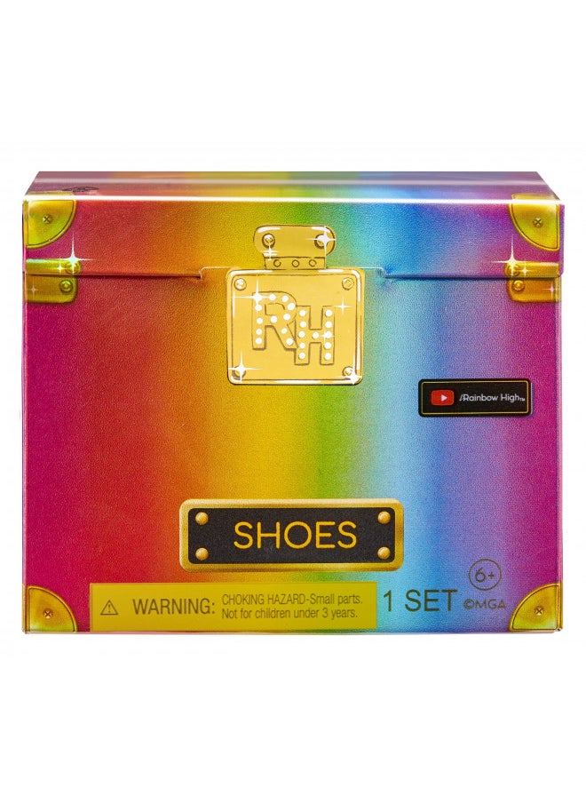 Rainbow High Mini Accessories Studio - 25+ Mystery Fashion Shoes & Outfits for Dolls. Great Gift for Kids 6-12.