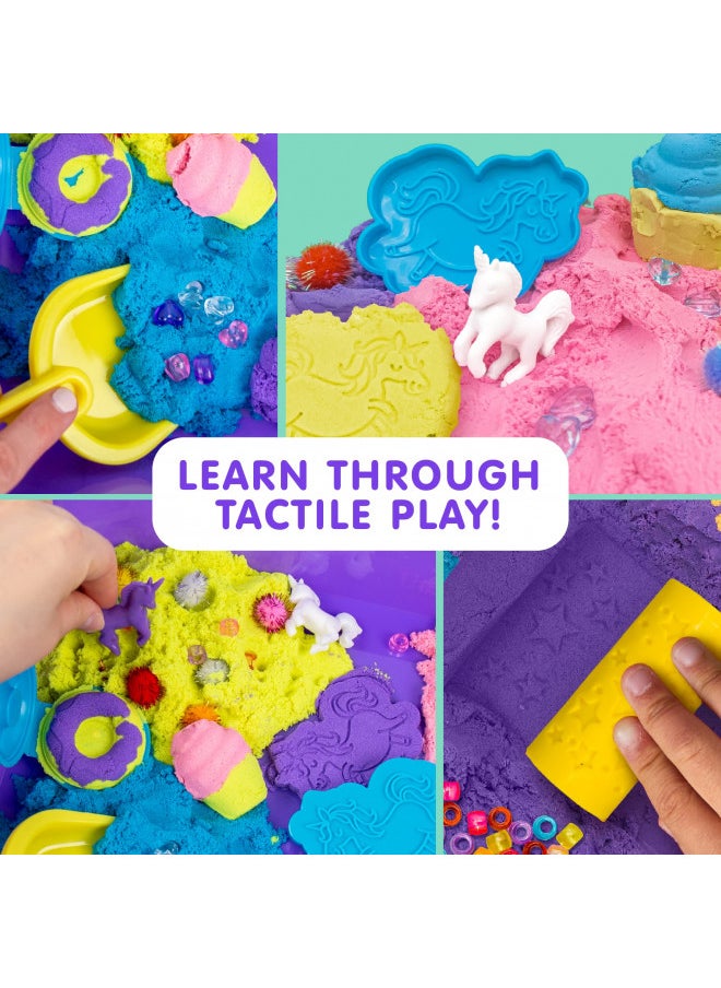 Made By Me Explore + Create Unicorn Sensory Bin - Sensory Bins for Toddlers - All-in-One Tactile Sensory Toys - Learn Through Play Toys - Unique Fine Motor Toys & Magical Sensory Experience