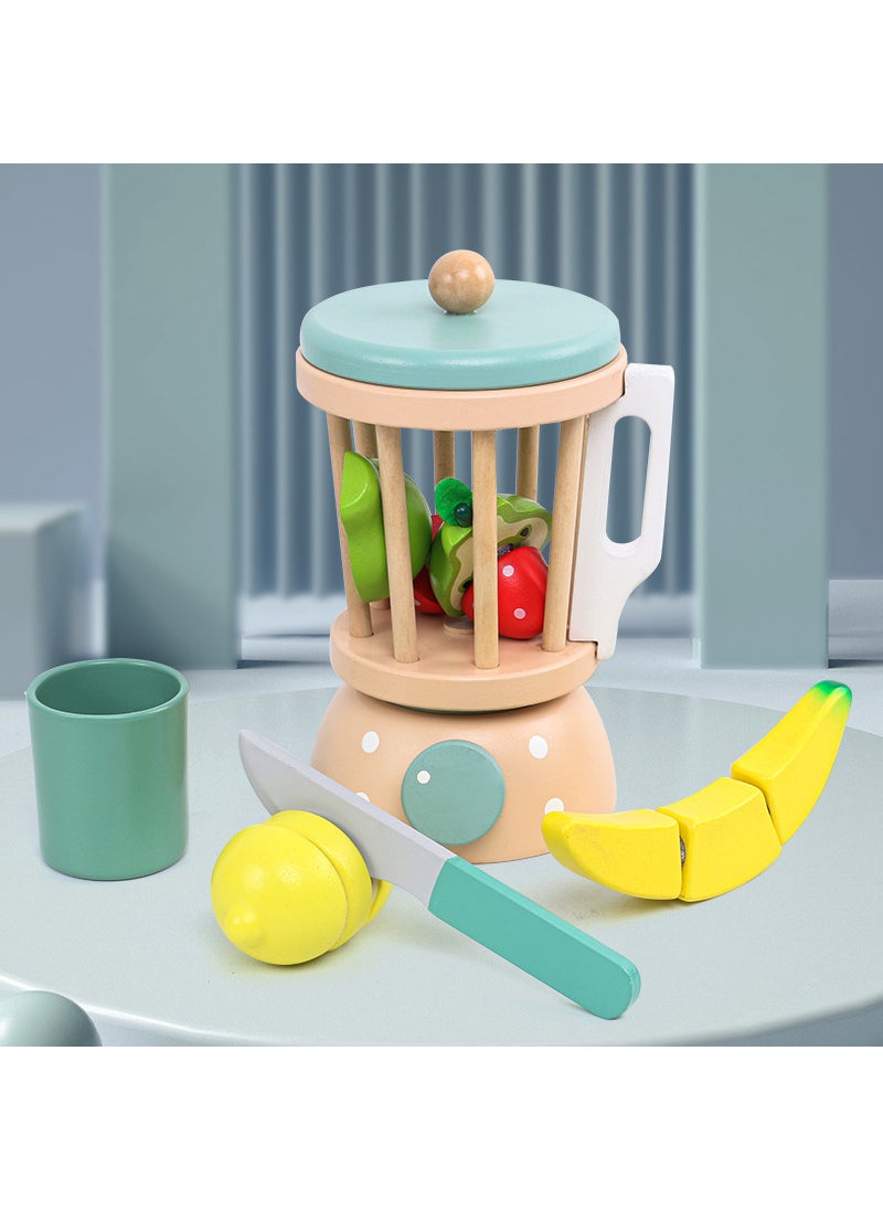 Wooden Kids Kitchen Playset Pretend Cooking Toy KB juicer 0.9