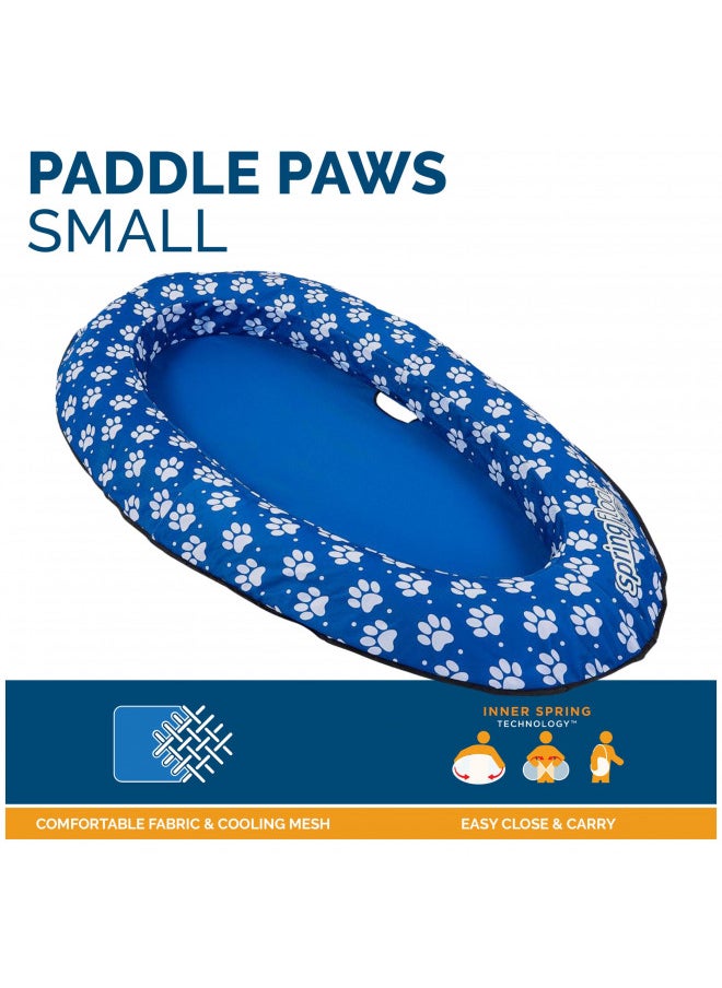 SwimWays Paddle Paws Spring Float Dog Raft, Small (0-65 lbs.)