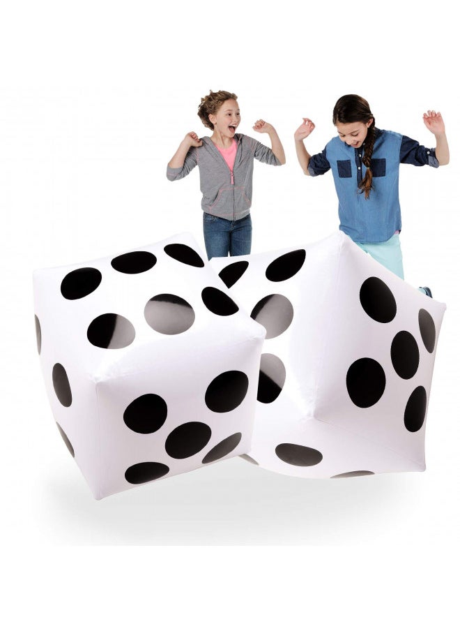 Novelty Place 2 Pcs Jumbo Inflatable Dice, 20