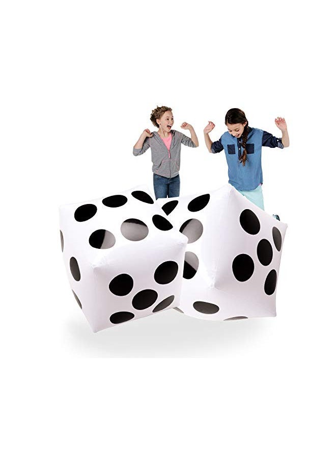 Novelty Place 2 Pcs Jumbo Inflatable Dice, 20