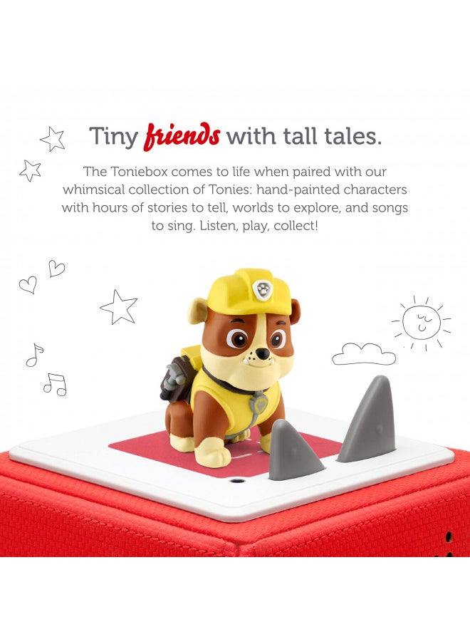 Tonies Rubble Audio Play Character from Paw Patrol