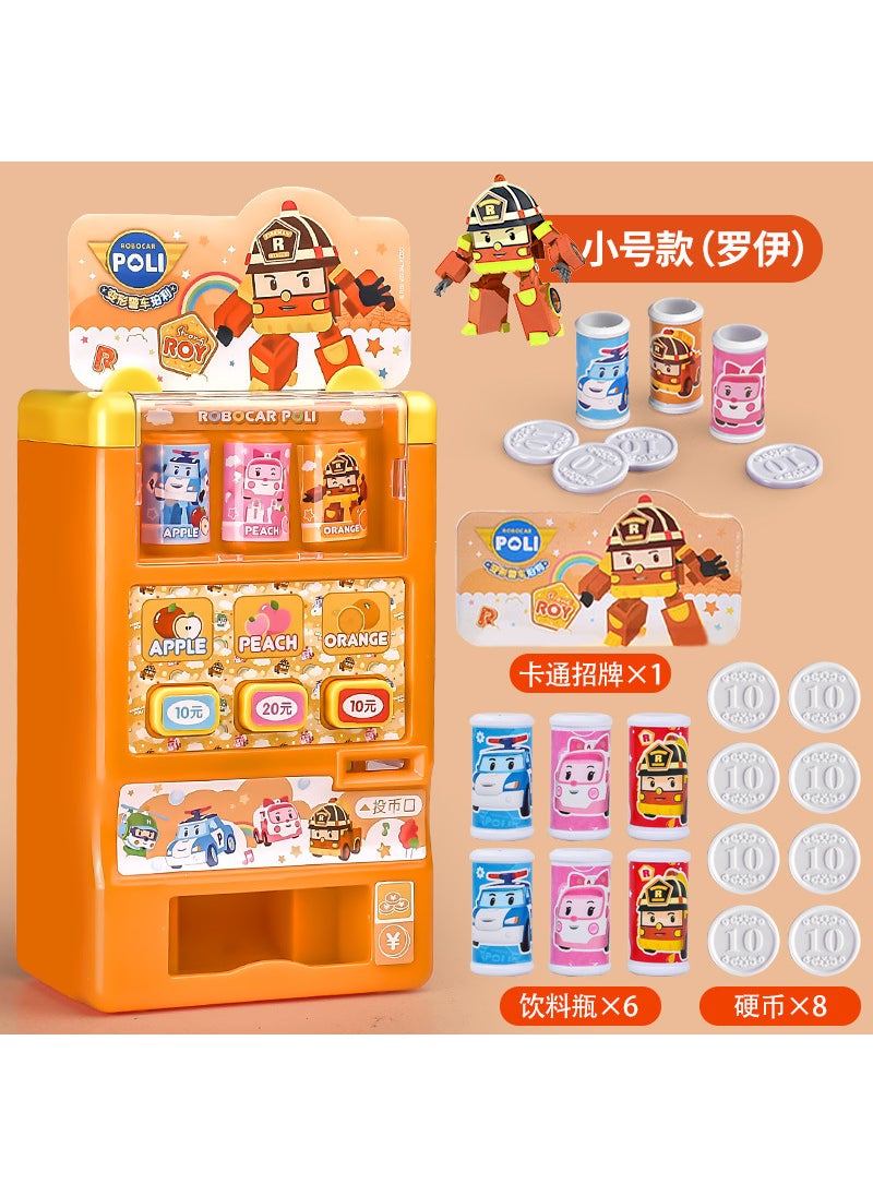 POLI Talking Vending Machine Toy for Kids Small (Roy) Vending Machine-Blister