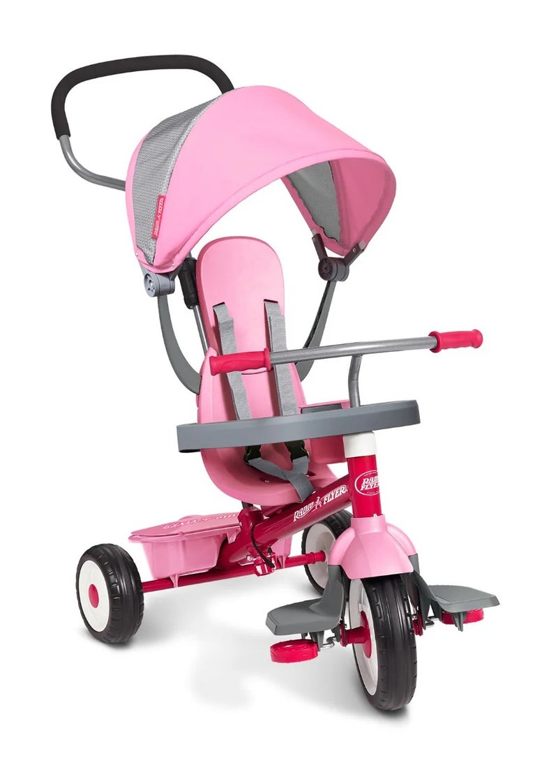 Radio Flyer 4-IN-1 STROLL N TRIKE PINK