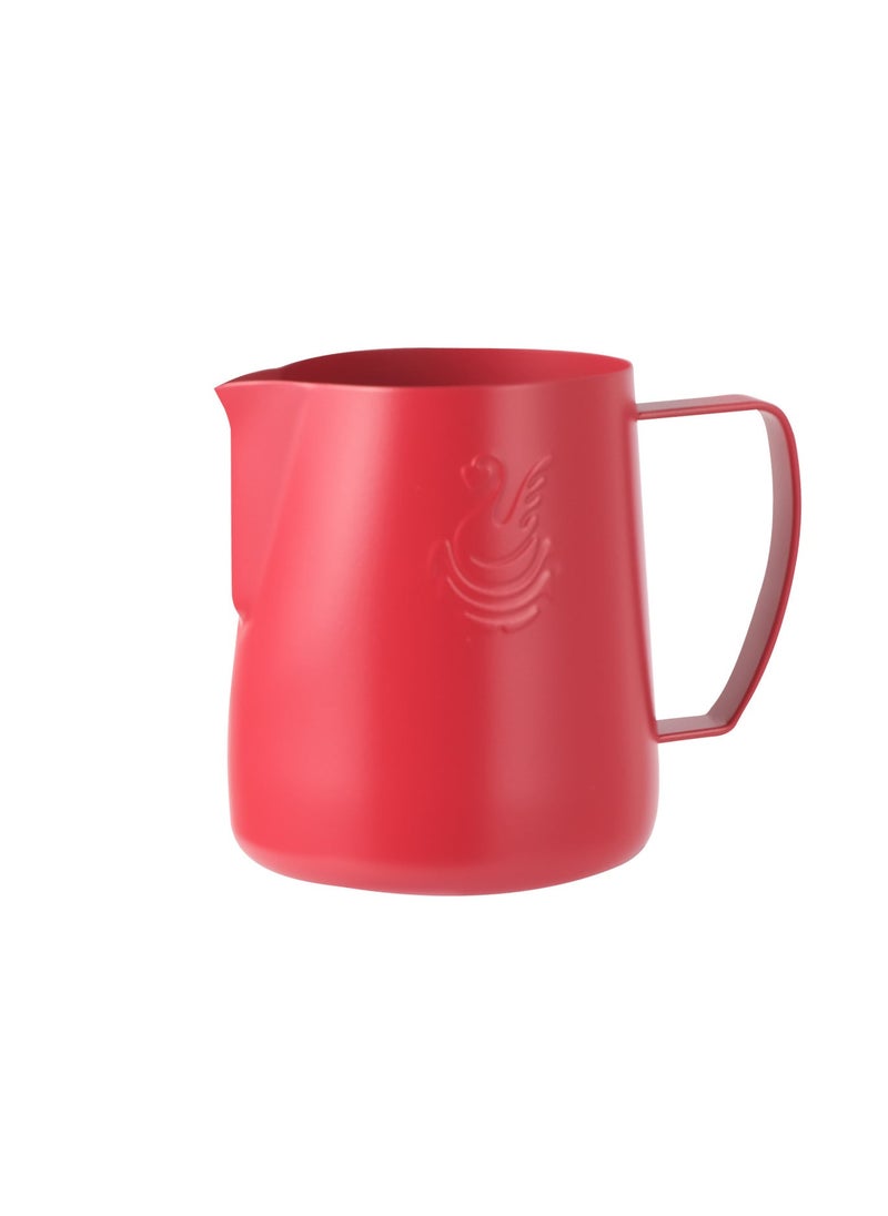 304 Stainless Steel Latte Art Pitcher Teflon-Red