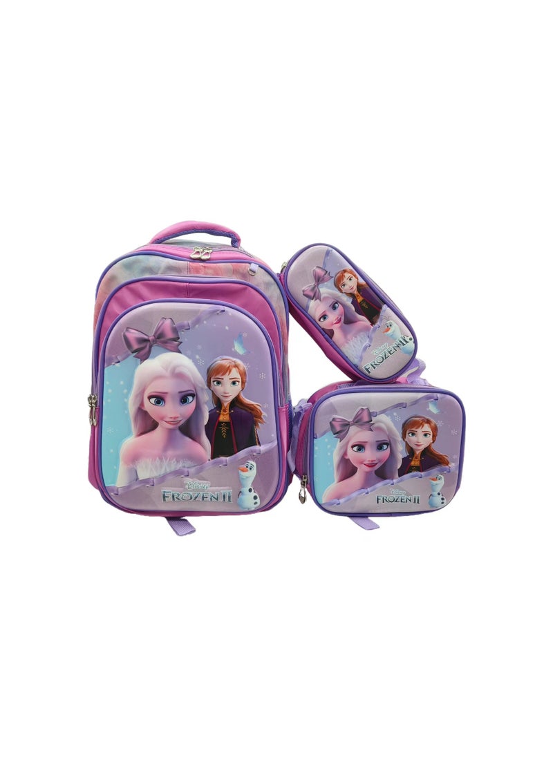 Kids Cartoon Backpack With Pencil Case New Sophia