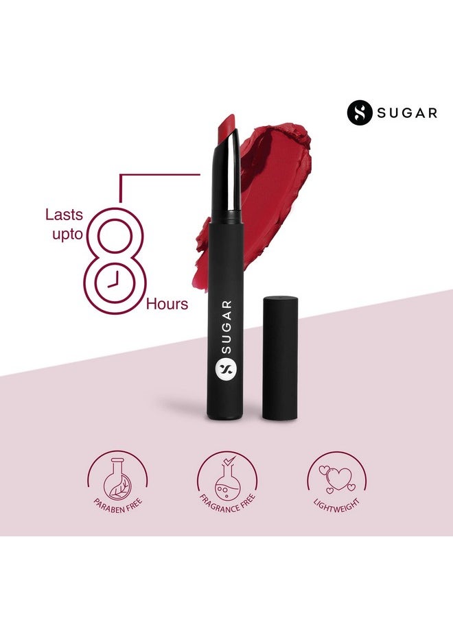 Matte Attack Transferproof Lipstick 06 Spring Crimson (Crimson Red) Red 2 G Moisturiser Long Lastingmatte Finish