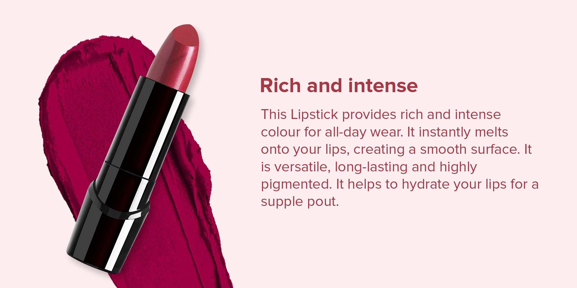 Silk Finish Lipstick 538 A Just Garnet