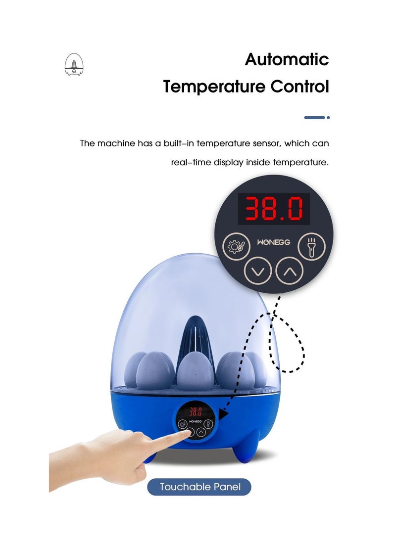 8 chicken egg Incubator,Automatic temperature control incubator (8YD)