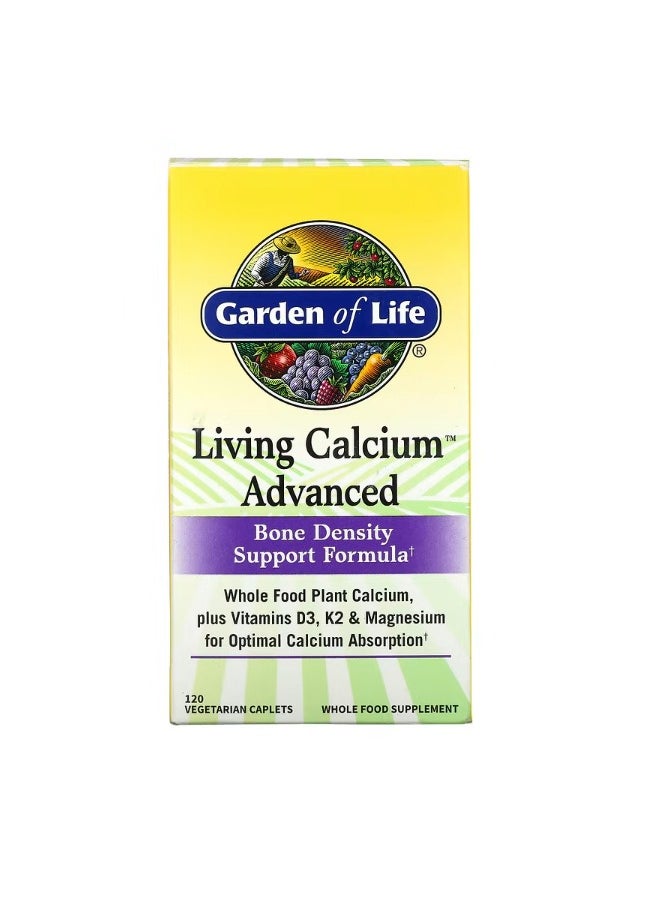 Living Calcium Advanced 120 Vegetarian Caplets