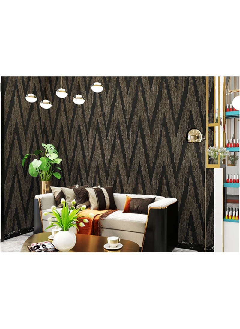 0.53x9.2m Modern Minimalist Plain Non-Woven Wallpaper for Living Room Bedroom - American Style