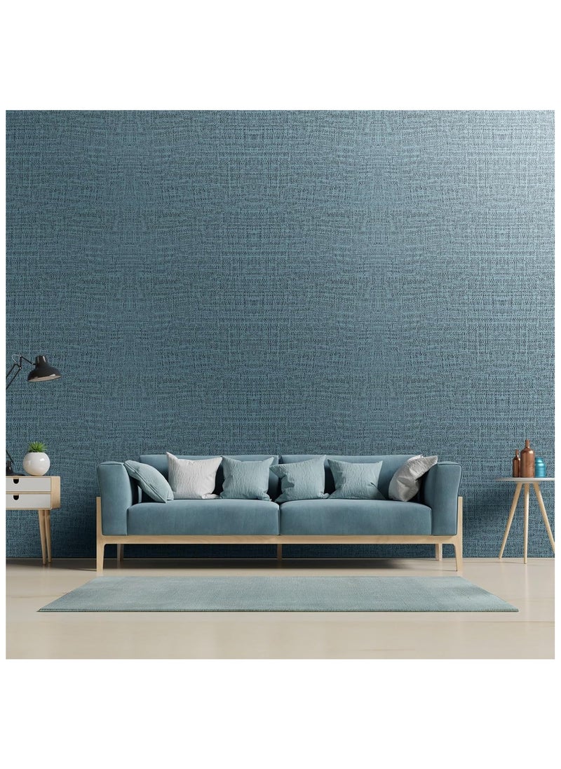 40cm x 5m Dark Gray Textured Thick PVC Self-Adhesive Wallpaper