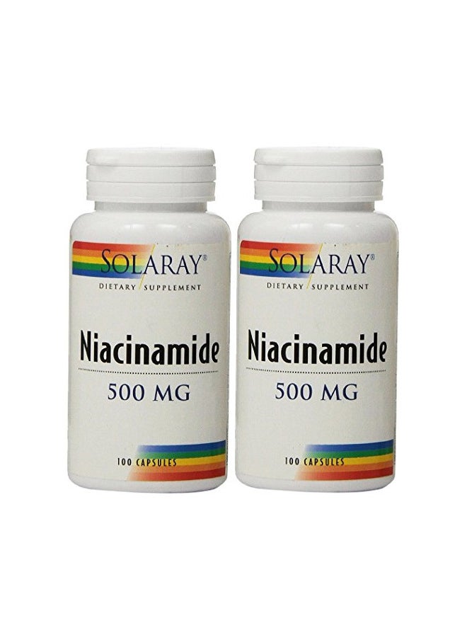 AEE Niacinamide 500mg Solaray 100 VegCaps