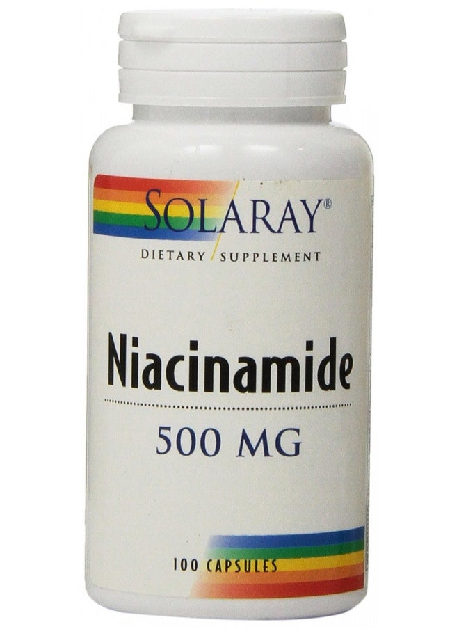 AEE Niacinamide 500mg Solaray 100 VegCaps