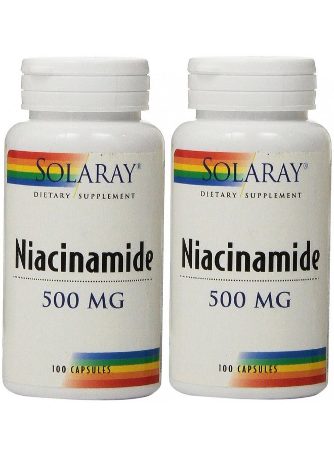 AEE Niacinamide 500mg Solaray 100 VegCaps