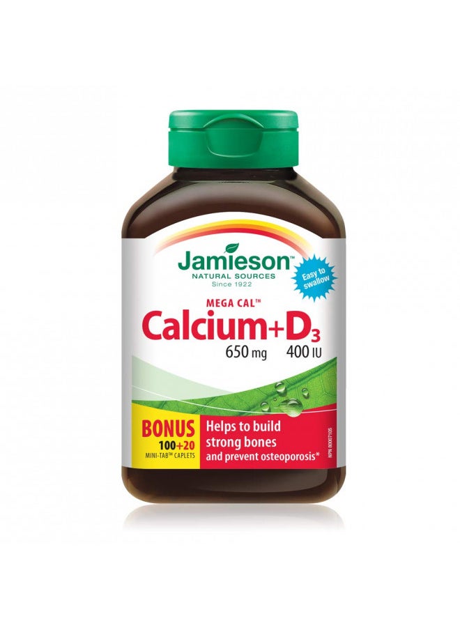 Mega Cal Calcium W/Vitamin D