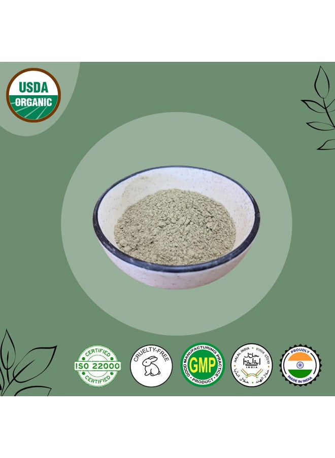 Gymnema Powder USDA Organic(Gymnema Sylvestre Leaf Powder) by mi Nature| 227g (8 oz)(0.5 lb) | Raw, Organic, Gluten Free, Non-GMO| Gurmar Powder