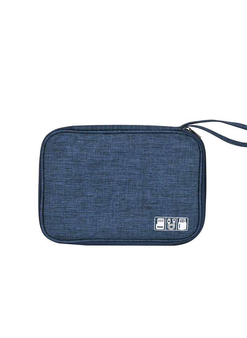 Digital Gadgets Organizer Bag Navy blue