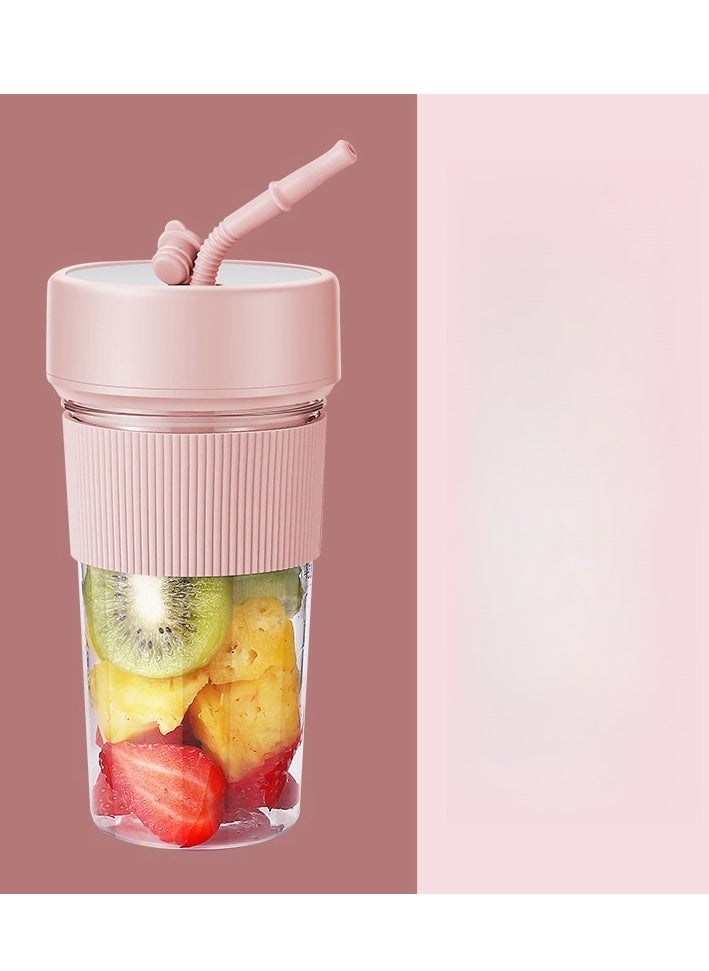 350ML Juicer Multi functional Electric Juice Cup Large Capacity Portable Blender Juice Cup Creative Gift