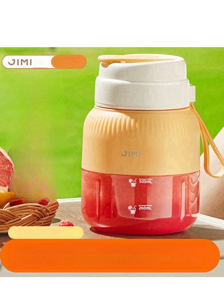 800ML Juicer Multi functional Electric Juice Cup Large Capacity Portable Blender Juice Cup Creative Gift