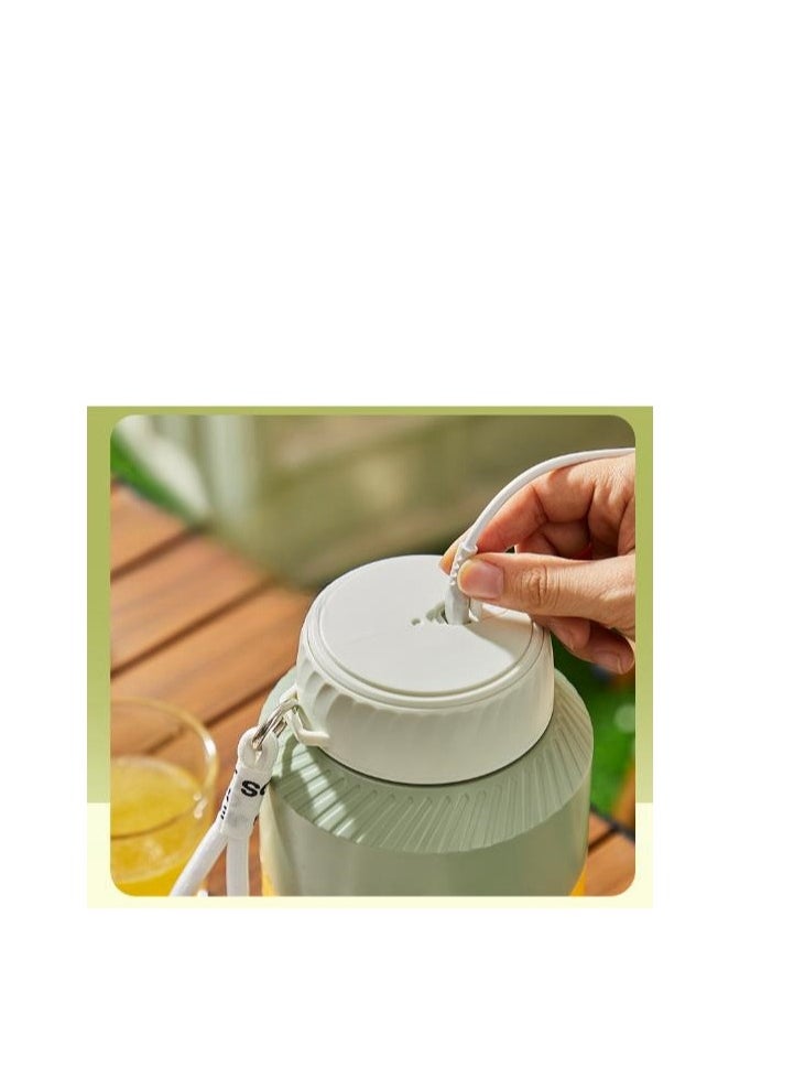 1000ML Juicer Multi functional Electric Juice Cup Large Capacity Portable Blender Juice Cup Creative Gift