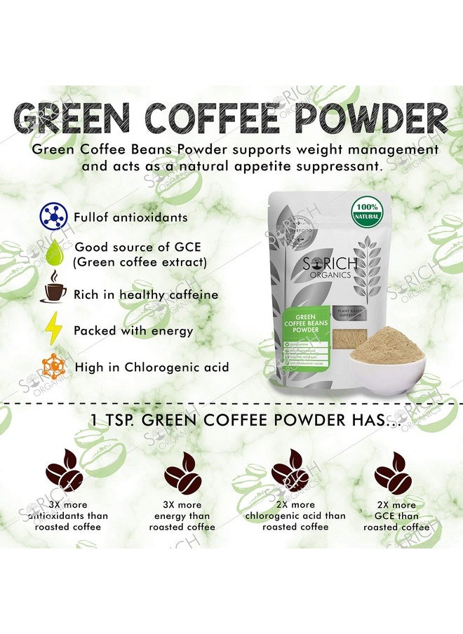 Pure & Natural Green Coffee Beans Powder 200 Gm