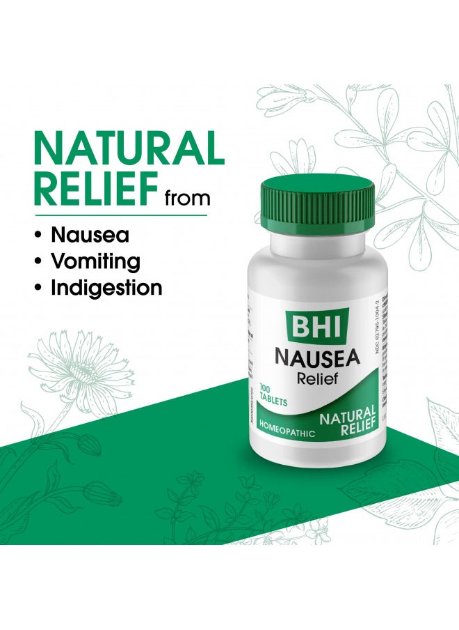 Bhi Nausea Natural Relief 7 Multisymptom Homeopathic Active Ingredients Help Relieve Nausea Vomiting