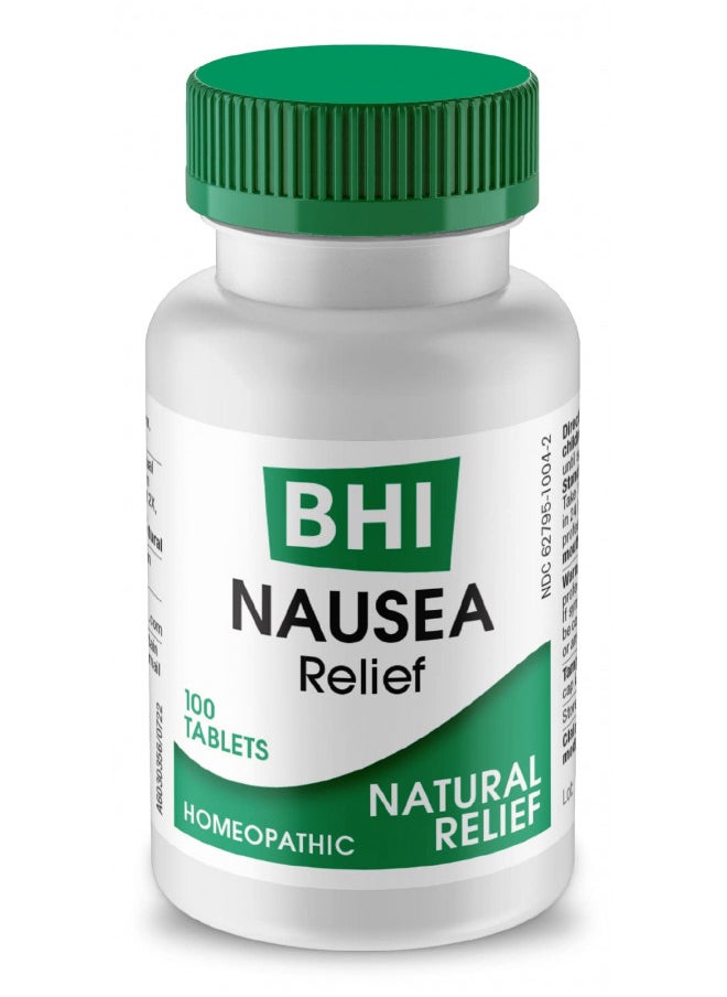 Bhi Nausea Natural Relief 7 Multisymptom Homeopathic Active Ingredients Help Relieve Nausea Vomiting