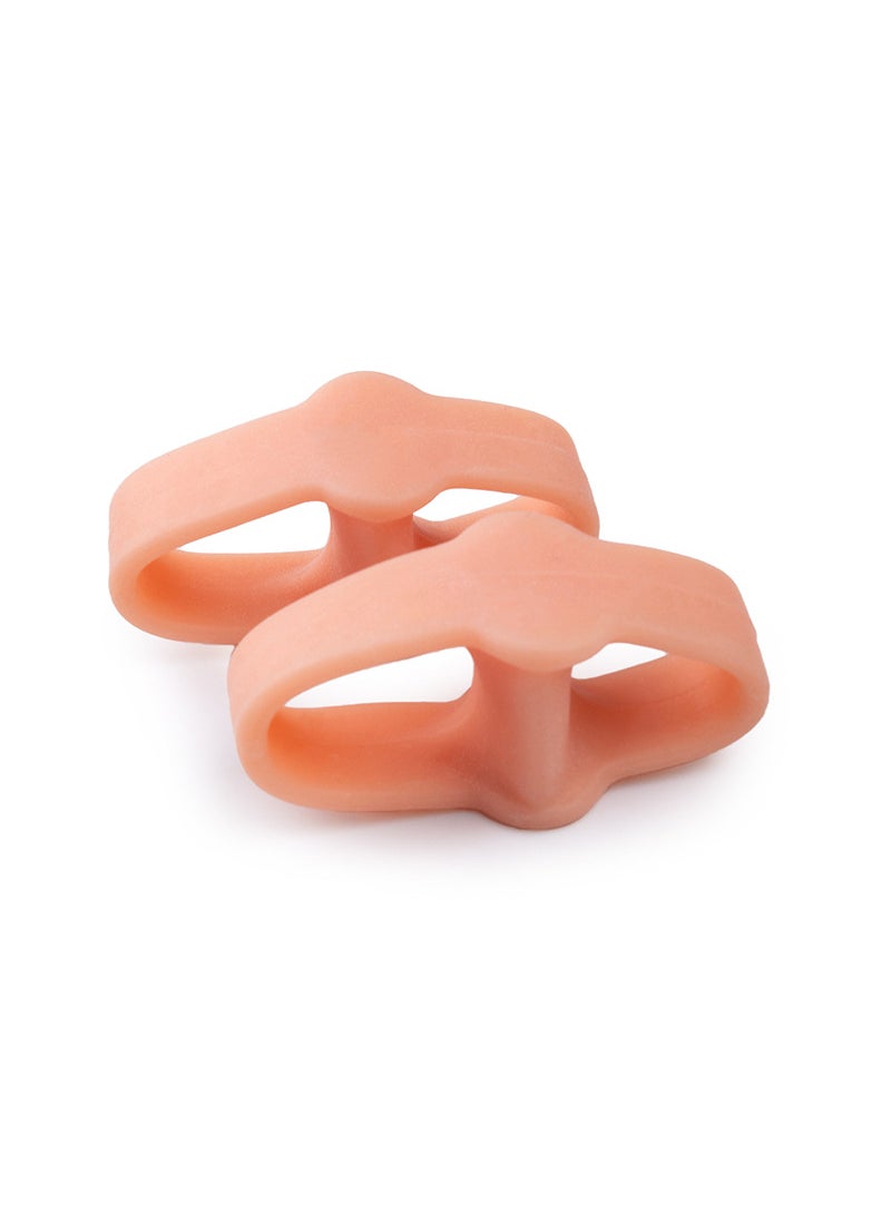 Bunion Toe Separator Care Sleeves Day Night UseSkin color Skin color