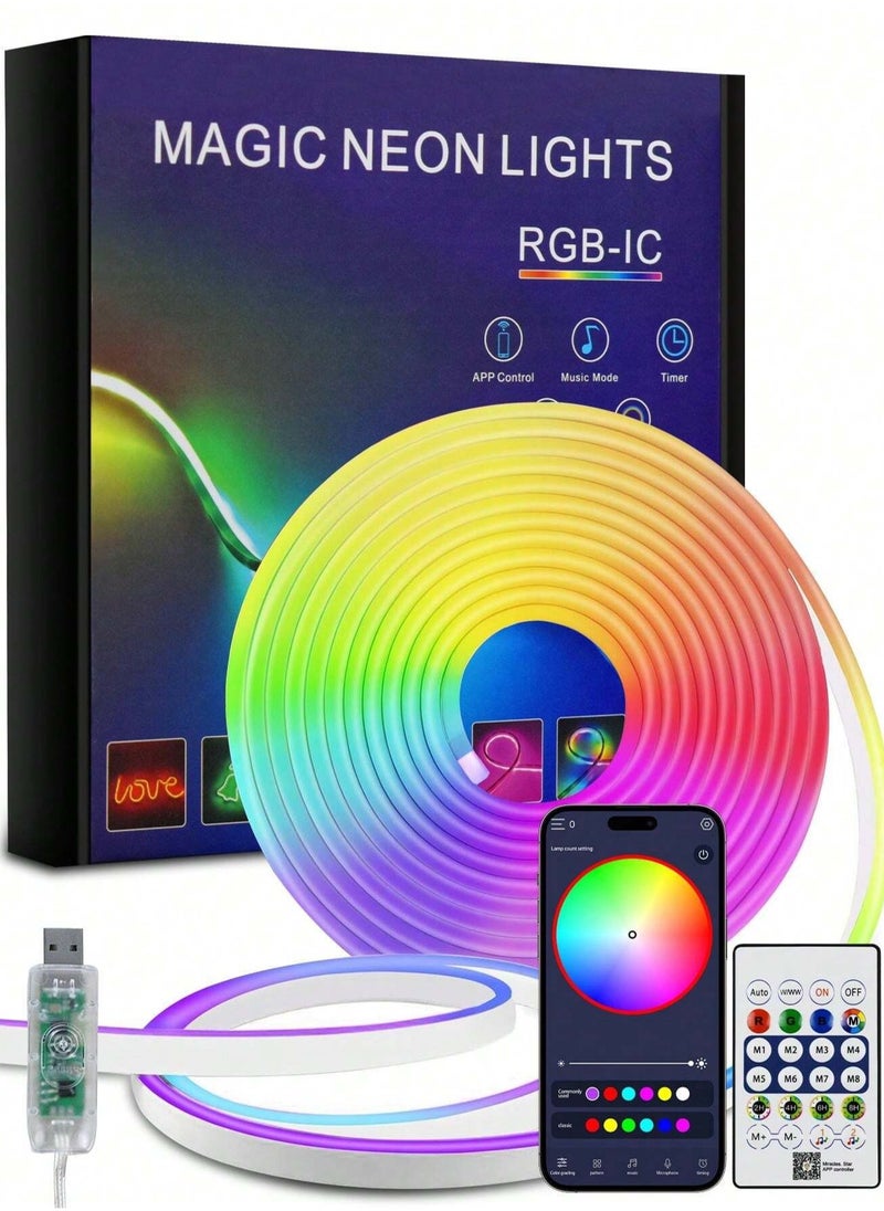 LED NEON RGB Magic 5M Bluetooth