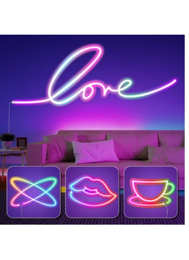 LED Neon RGB Magic Light 5M Bluetooth