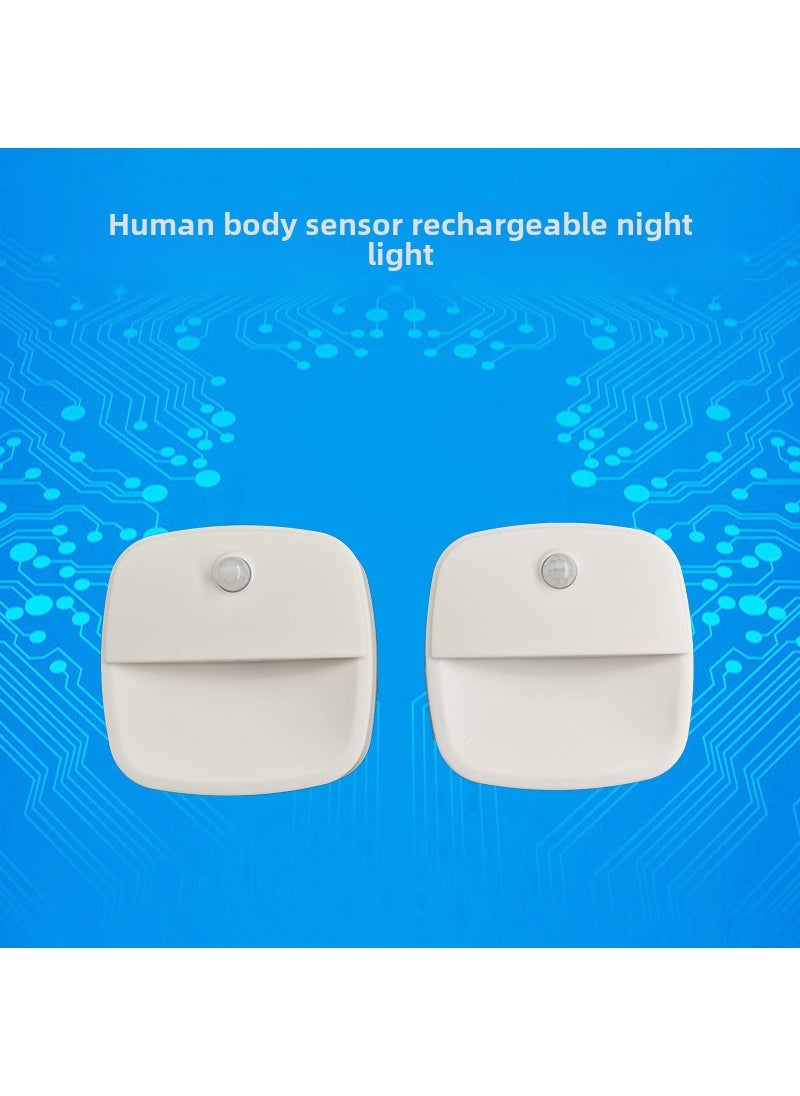 Mini LED Night Light with Motion Sensor Dry battery three lights single package