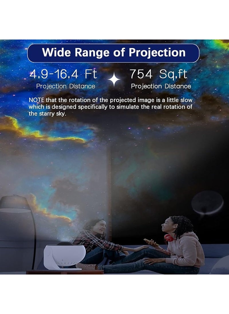 Galaxy Projector 12 in 1 Star Projector Starry Sky Night Light with Solar System Constellation Moon for Kids Adults Light Projector for Bedroom Home Theater Living Room Decor LED Projector Lamp