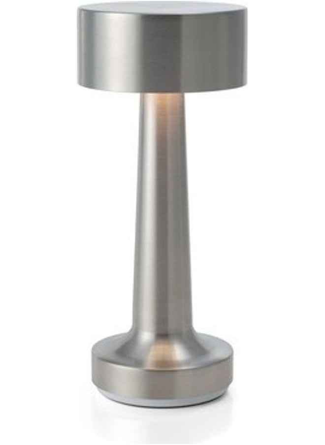 Retro Minimalist Decorative Small Table Lamp Silver