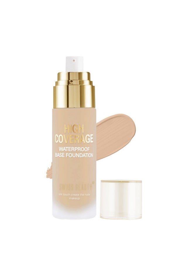 High Performance Foundation | Water-Resistant | Medium To Buildable Coverage | Lightweight | Easy To Blend | With Vitamin C & Niacinamide | Classic Ivory, 55G