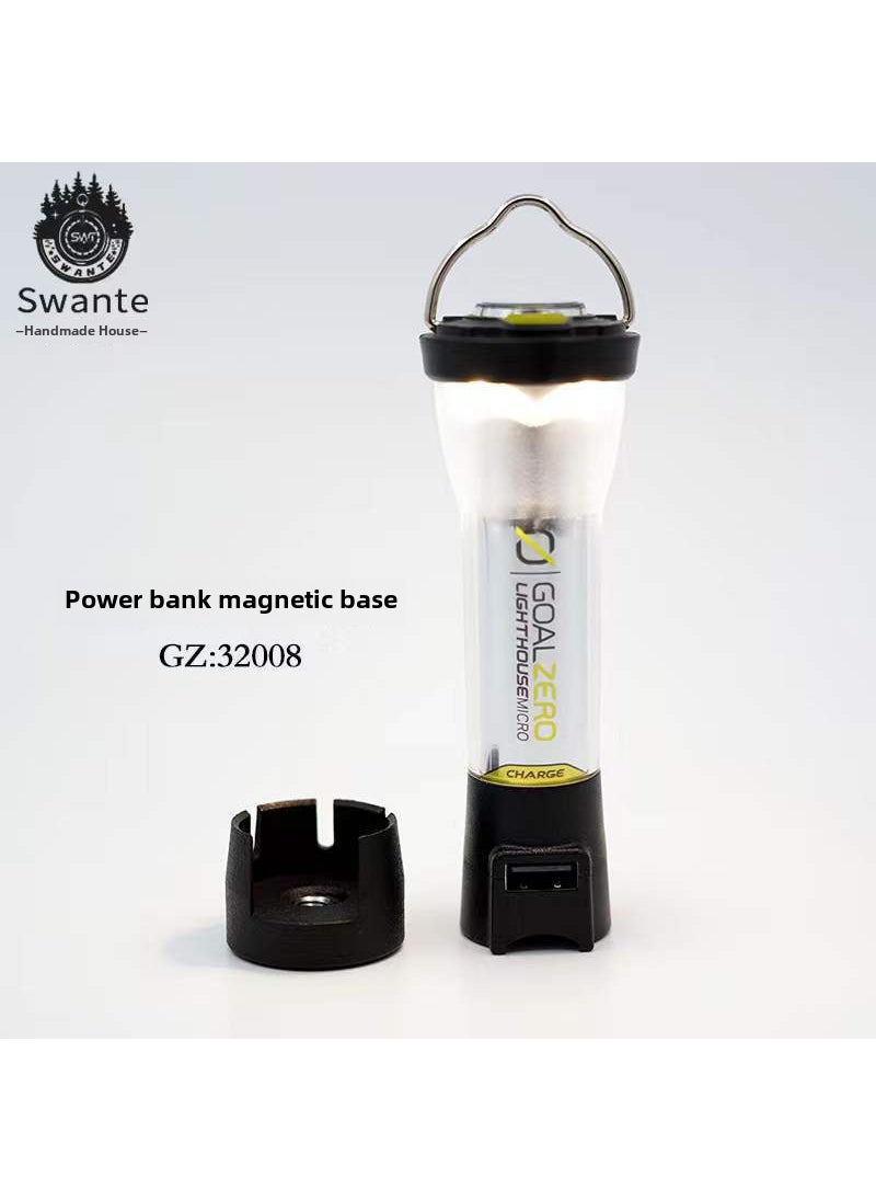 Swante GZ Magnetic Nylon Base Black Walnut for ML4 Lamp GZ charging treasure base (excluding lamp)