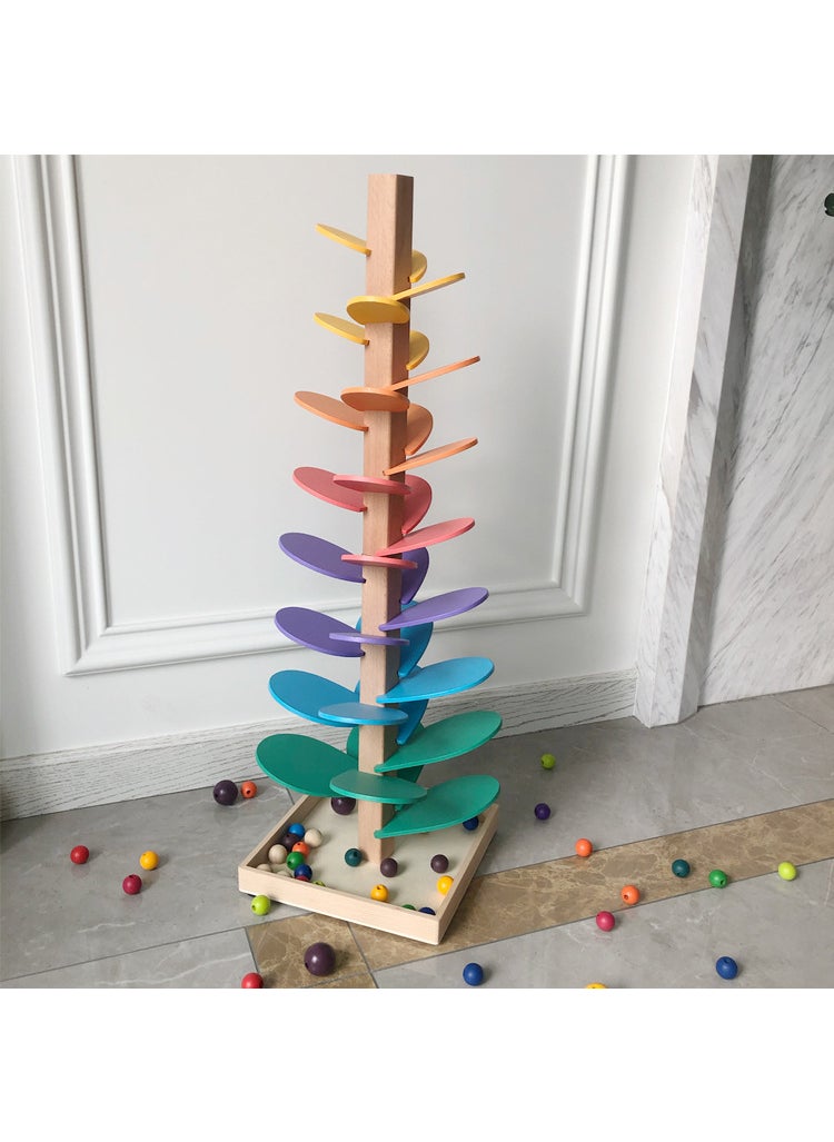 Colorful Rainbow Music Tree Puzzle Toy Music Tree comes standard with 10 beads 1.6kg