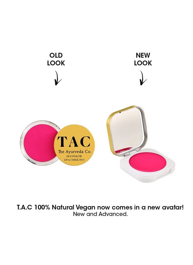 100% Natural Vegan Lip, Cheek & Eye Tint Blush With Roses, Organic Shea Butter,10Gm Sls & Paraben Free