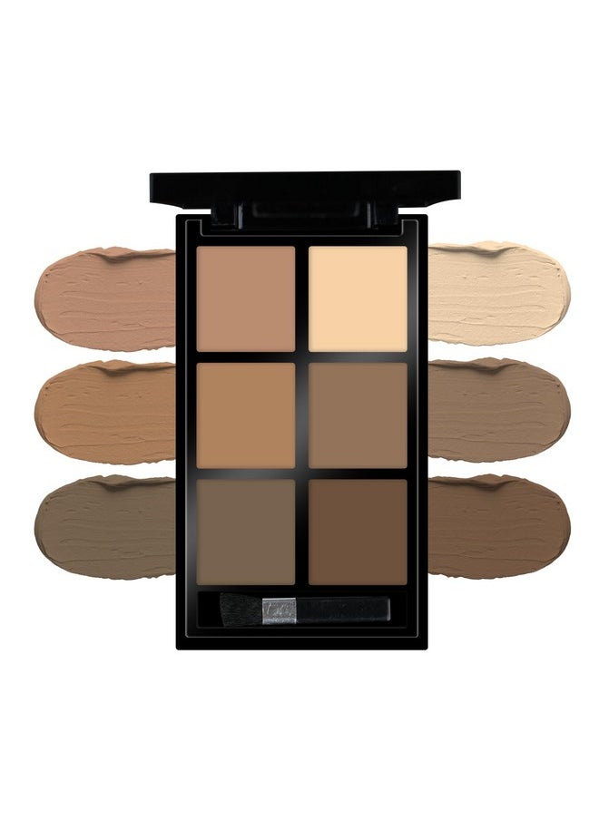 Contour & Bronzer Palette | Matte Finish & Long Lasting Formula | Easy To Blend, Creamy Texture, Lightweight Contour And Bronzer Palette For Face Makeup (Shade - 03, 17G)