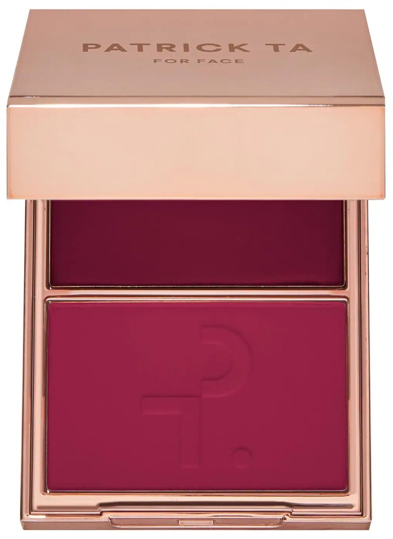 PATRICK TA Major Headlines Double-Take Crème & Powder Blush Duo- She's Wanted