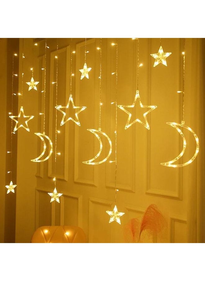 LED Stars And Moons Decorative Light Warm White 3meter