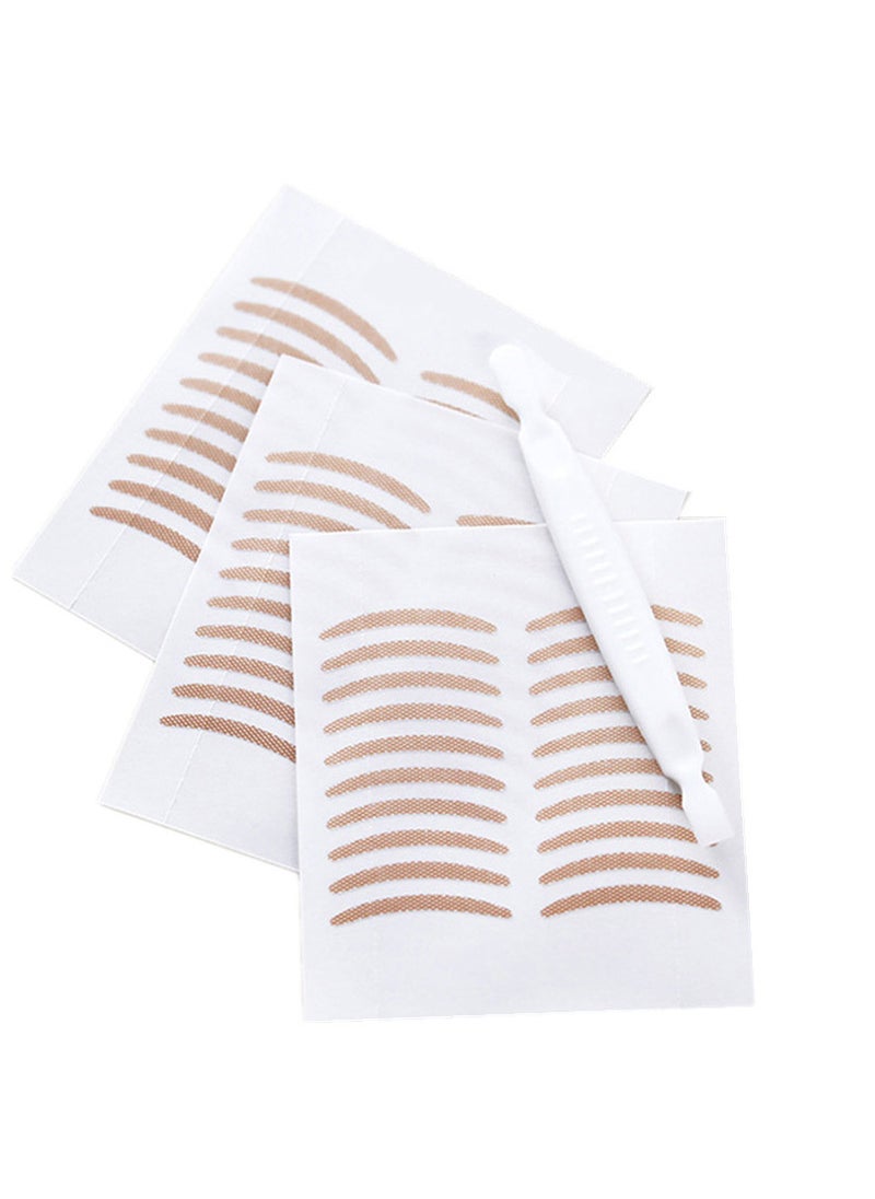 1 x 5 pcs Skin-Color Invisible Double Eyelid Tapes 30 Pairs Skin color