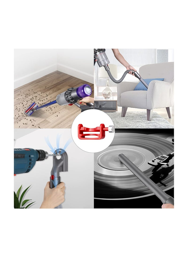 Trigger Lock, Fit for Dyson V6 V7 V8 V10 V11 V15 Detect Absolute Animal Motorhead Vacuum Cleaner, Power Button Attachments, Free Your Finger (Not for Outsize)