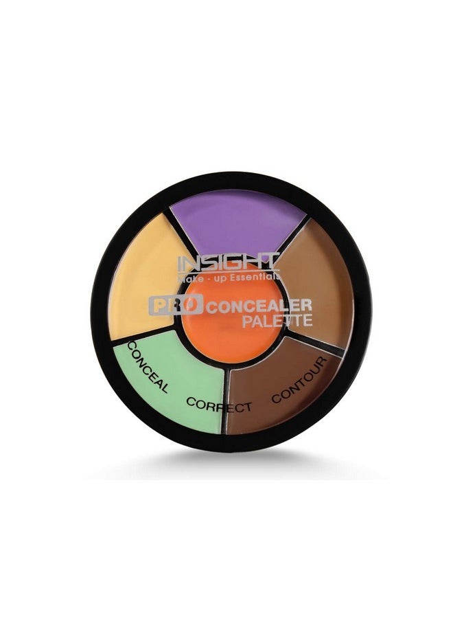 Cosmetics Pro Combination Medium Coverage Natural Concealer Palette-Corrector|Conceal|Correct|Contour|Waterproof|Crease Resistance|Long Lasting| (Cr105-Corrector),Pack Of 1