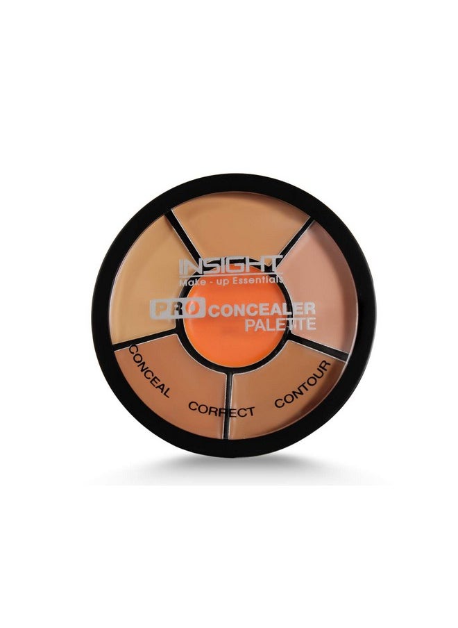 Cosmetics Pro Concealer Palette Waterproof Concealer With Full Coverage |Easily Blendable Concealer| 3 In 1 Palette- Conceal Corect & Contour | Crease Resistance |Long Lasting |Oil Control With Matte Finish | Toxic & Cruelty Free | Concealer